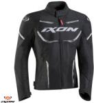 Ixon Geaca moto Ixon Striker AIR WP MS - barbati, vara, impermeabila, roadster/racing, negru/alb (1001011401015)