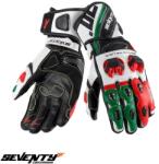 Seventy Degrees Manusi moto Seventy Degrees SD-R12 - barbati, vara, racing, negru/rosu/verde (SD1101217)