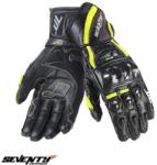 Seventy Degrees Manusi moto piele Seventy Degrees SD-R2K - copii, vara, racing, negru/galben (SD1103803)