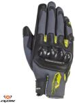 Ixon Manusi moto piele Ixon RS Rise Air MS - barbati, vara, sport, degete tactile, gri/negru/galben (3001110454037)