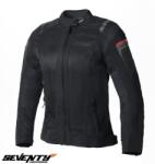 Seventy Degrees Geaca moto Seventy Degrees SD-JT58 - dama, vara, impermeabila, touring, negru (SD2305801)