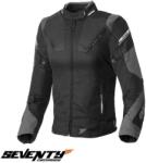 Seventy Degrees Geaca moto Seventy Degrees SD-JR71 - dama, all season, impermeabila, racing, negru/gri (SD2107102)