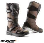 Seventy Degrees Ghete moto Seventy Degrees SD-BA4 - unisex, touring/adventure, maro (SD3700407)