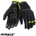 Seventy Degrees Manusi moto Seventy Degrees SD-C56 - dama, vara, degete tactile, negru/galben fluor (SD1205603)