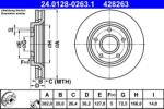 ATE Disc frana fata Fiat Freemont ATE 24.0128-0263.1 (24.0128-0263.1)