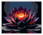  Fekete Lótusz Tüzes Közegben - számfestő készlet