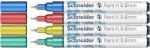 Schneider Paint-It 010 Akril marker készlet 0.8 mm 4 különböző metálfényű szín V2 (ML01011502)