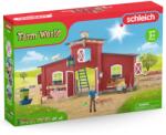 Schleich Schleich: Farm World - Farm istállóval és állatokkal (42606) (SLH42606) - jatekshop