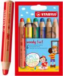 STABILO Zsírkréta Stabilo Woody 3in1 6 db Karton 8806 (8806)