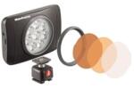 Manfrotto Lumimuse 8 led lámpa + kiegészítők fekete színben (MLUMIEMU-BK)