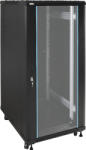 Pulsar RS2768 19" 27U 600x800 álló rack szekrény; lapra szerelt; fekete (RS2768) - trioda