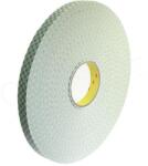 3M 4032 Spuma Bandă adeziva dubla, 0, 8 mm, 12 mm x 66 m