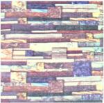 SDEPOT 40 db SDEPOT® tapéta csempe készlet, 3 mm vastag, mérete 70x77 cm, fa csempe típusú, sokszínű modell (SET40_TAPET_89_MULTICOLOR)