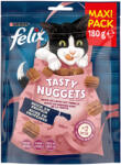 FELIX 180g Felix Tasty Nuggets lazac & pisztráng étrend-kiegészítő eledel macskáknak akciósan