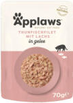Applaws 16x70g Applaws Tonhal & lazac aszpikban tasakos nedves macskatáp 12+4 ingyen