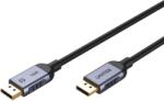 Unitek C1628GY01-3M DisplayPort kábel Fekete, Szürke (C1628GY01-3M)