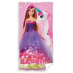 Carbotex Barbie: Born to Dream fürdőlepedő, pamut - 70 x 140 cm (BARB235001_V-R) - aqua