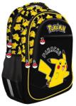 St. Majewski St. Right Pokemon ergonomikus iskolatáska, hátizsák - 2 rekeszes - Black (723701) (723701)