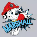Carbotex Mancs őrjárat: Marshall varázstörölköző - 30 x 30 cm (PAW223015-MT) (PAW223015-MT)