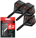 Target Fluturas si tija darts Target K-Flex Stephen Bunting, fluturas tip no2 si tija scurta (TRG410123)