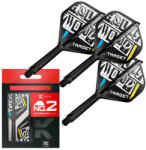 Target Fluturas si tija darts Target K-Flex Chris Dobey, fluturas tip no2 si tija medie (TRG410127)