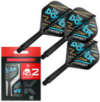 Target luturas si tija darts Target K-Flex Phil Taylor, fluturas tip no2 si tija medie (TRG410145)