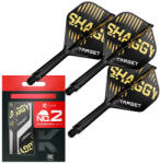 Target Fluturas si tija darts Target K-Flex Scott Williams, fluturas tip no2 si tija medie (TRG410139)