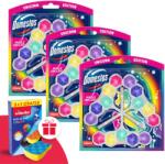 Domestos Power5 WC frissítő blokk Magic Unicorn (9x50g) + Ajándék Vileda Szivacs