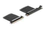Delock PCI Express 4.0 riser kártya x16 apa x16 foglalatba 30cm (81509) (81509) - aqua