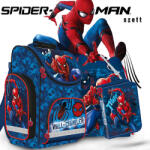  Pókember ergonomikus iskolatáska SZETT - Wall-Crawler (5903235651281SZ)