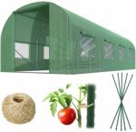 Plonos kerti Alagút 2x4, 5m (9m2) - Zöld (4915-B)