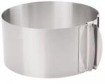 APT AG858A Állítható tortaforma, kerek, rozsdamentes acél, 16-30 cm (AG858A)