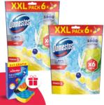 Domestos Power5 WC frissítő blokk Lime (12x50g) + Ajándék Vileda Szivacs