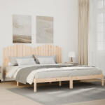 vidaXL tömör fa extra hosszú ágykeret matrac nélkül 180 x 210 cm (VD3309219)