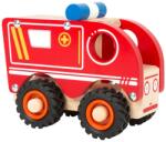 Legler Jucarie de lemn Small Foot - Ambulanta, rosie (11076)