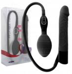 Seven Creations Realisztikus vibrátor pumpálási lehetőséggel, fekete (30-25274-X-BLACK)