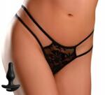 HookUp Erotikus tanga Nőknek Análdugóval és gyöngyökkel S/L-es méret (05463640000)