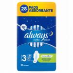 Always Ultra Night egészségügyi betét, 28 db (4015400489764)