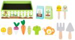 Tooky Toy Set de joc Tooky Toy - Set de grădină din lemn, 14 piese (109510) Set bricolaj copii