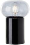 Brilliant - Asztali lámpa KNUT 1xE27/25W/230V fekete/átlátszó 99002/06 (BI0168)