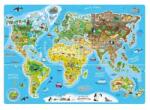 4-Home Népszerű puzzle világtérkép, 160 darab
