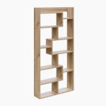 4home Biblioteca Kuttap Pine, naturală Raft