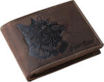 GreenDeed macskás bőr pénztárca házimacska mintával