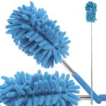  Teleszkópos mikroszálas porseprű 75cm kék (27113_N)