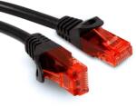 Maclean utp cat6 patchkábel 20m fekete rj45 (41569)