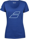 Babolat Exercise Flag Tee Women Sodalite Blue Női póló M