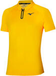 Mizuno Frontier Shadow Polo M Cyber Yellow Férfipóló M