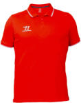 Warrior Alpha X Base Polo Red Férfipóló S