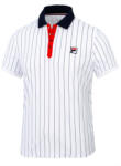 Fila Polo Stripes White/Stripes Férfipóló M