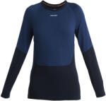 Icebreaker Merino 200 Sonebula LS Crewe Mid Navy/Royal Navy/Snow/Cb Női póló L